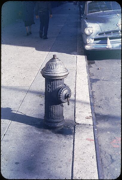 [16 Views of New York Streets, Possibly for "Street Furniture" Series], Walker Evans (American, St. Louis, Missouri 1903–1975 New Haven, Connecticut), Color film transparency