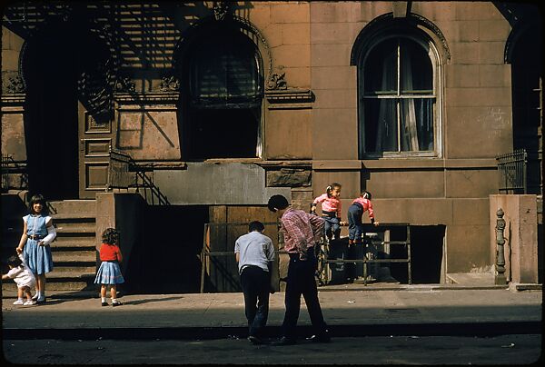 [29 Views of New York Streets, Including Building Facades, Sidewalk Graffiti, and Advertisements], Walker Evans (American, St. Louis, Missouri 1903–1975 New Haven, Connecticut), Color film transparency