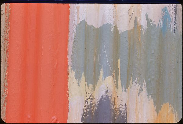 [19 Views of Painted Walls and Building Facades, Possibly for "Color Accidents" Series], Walker Evans (American, St. Louis, Missouri 1903–1975 New Haven, Connecticut), Color film transparency