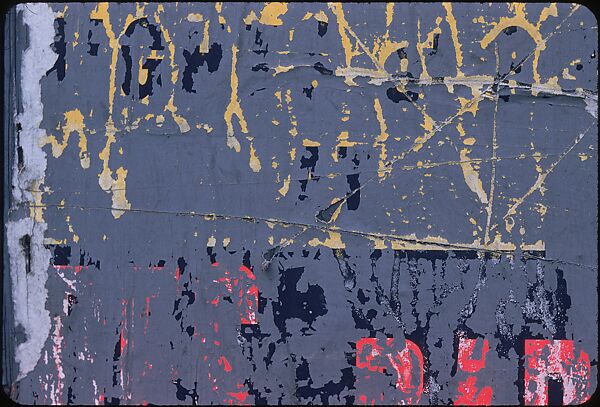 [19 Views of Painted Walls and Building Facades, Possibly for "Color Accidents" Series], Walker Evans (American, St. Louis, Missouri 1903–1975 New Haven, Connecticut), Color film transparency