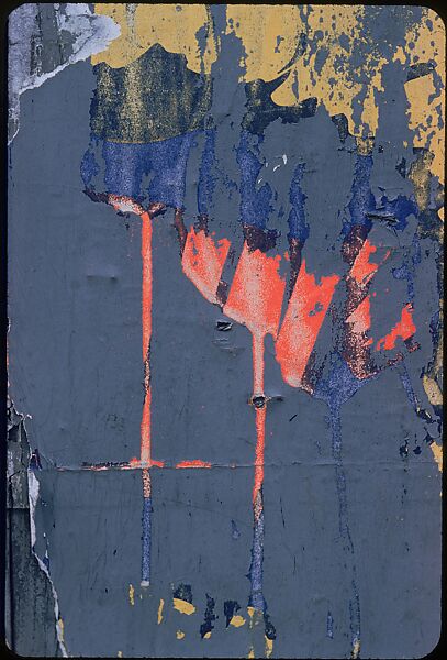 [19 Views of Painted Walls and Building Facades, Possibly for "Color Accidents" Series], Walker Evans (American, St. Louis, Missouri 1903–1975 New Haven, Connecticut), Color film transparency