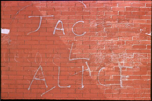 [19 Views of Painted Walls and Building Facades, Possibly for "Color Accidents" Series], Walker Evans (American, St. Louis, Missouri 1903–1975 New Haven, Connecticut), Color film transparency