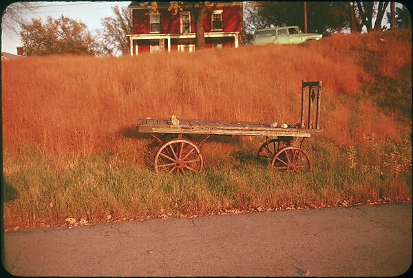 [14 Views of Wooden Mail Wagon and Railroad Depot], Walker Evans (American, St. Louis, Missouri 1903–1975 New Haven, Connecticut), Color film transparency