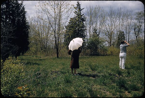 [41 Miscellaneous Transparencies, Including Portraits, Still-life, Landscapes, Gallery Installation Views, and Architecture], Walker Evans (American, St. Louis, Missouri 1903–1975 New Haven, Connecticut), Color film transparency