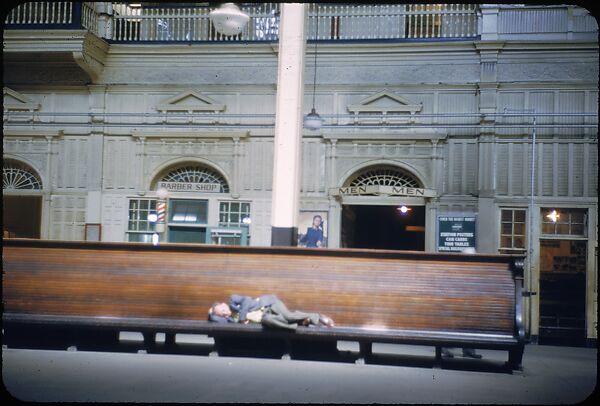 [41 Miscellaneous Transparencies, Including Portraits, Still-life, Landscapes, Gallery Installation Views, and Architecture], Walker Evans (American, St. Louis, Missouri 1903–1975 New Haven, Connecticut), Color film transparency
