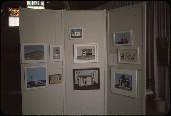 [41 Miscellaneous Transparencies, Including Portraits, Still-life, Landscapes, Gallery Installation Views, and Architecture], Walker Evans (American, St. Louis, Missouri 1903–1975 New Haven, Connecticut), Color film transparency