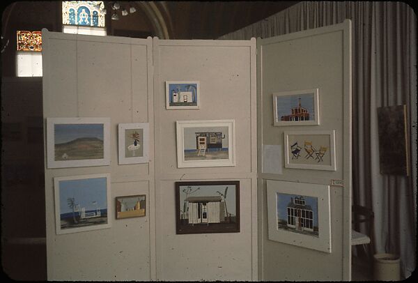 [41 Miscellaneous Transparencies, Including Portraits, Still-life, Landscapes, Gallery Installation Views, and Architecture], Walker Evans (American, St. Louis, Missouri 1903–1975 New Haven, Connecticut), Color film transparency