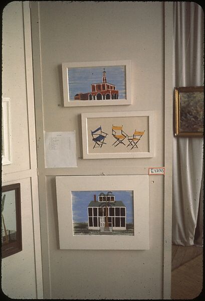 [41 Miscellaneous Transparencies, Including Portraits, Still-life, Landscapes, Gallery Installation Views, and Architecture], Walker Evans (American, St. Louis, Missouri 1903–1975 New Haven, Connecticut), Color film transparency