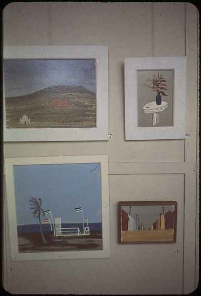[41 Miscellaneous Transparencies, Including Portraits, Still-life, Landscapes, Gallery Installation Views, and Architecture], Walker Evans (American, St. Louis, Missouri 1903–1975 New Haven, Connecticut), Color film transparency