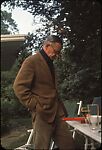 [9 Portraits of Walker Evans at Backyard Barbecue], Unknown (American), Color film transparency