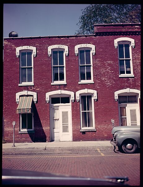 [5 Miscellaneous Architectural Studies], Walker Evans (American, St. Louis, Missouri 1903–1975 New Haven, Connecticut), Color film transparency