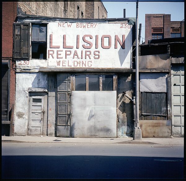 [359 Miscellaneous Architectural Studies], Walker Evans (American, St. Louis, Missouri 1903–1975 New Haven, Connecticut), Color film transparency