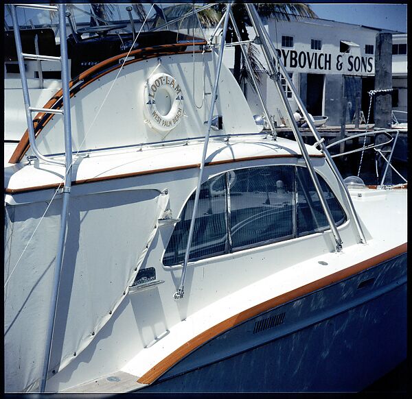 [358 Views of Boats and Marina, Rybovich Boat Works, Florida], Walker Evans (American, St. Louis, Missouri 1903–1975 New Haven, Connecticut), Color film transparency 