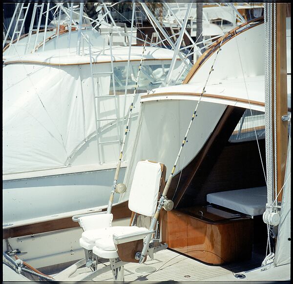 [358 Views of Boats and Marina, Rybovich Boat Works, Florida], Walker Evans (American, St. Louis, Missouri 1903–1975 New Haven, Connecticut), Color film transparency