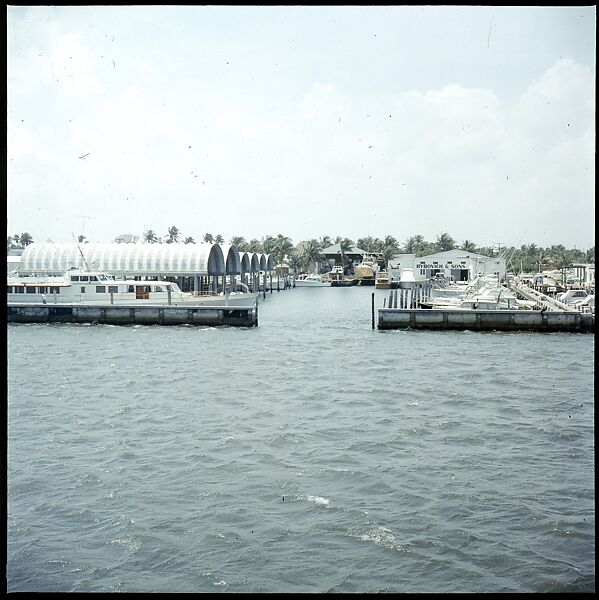 [358 Views of Boats and Marina, Rybovich Boat Works, Florida], Walker Evans (American, St. Louis, Missouri 1903–1975 New Haven, Connecticut), Color film transparency