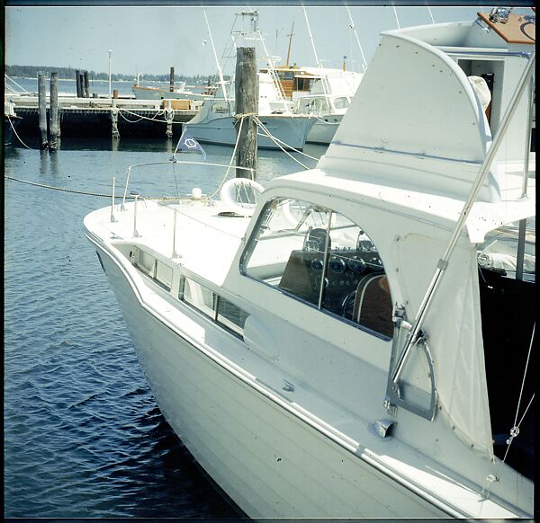 [358 Views of Boats and Marina, Rybovich Boat Works, Florida], Walker Evans (American, St. Louis, Missouri 1903–1975 New Haven, Connecticut), Color film transparency