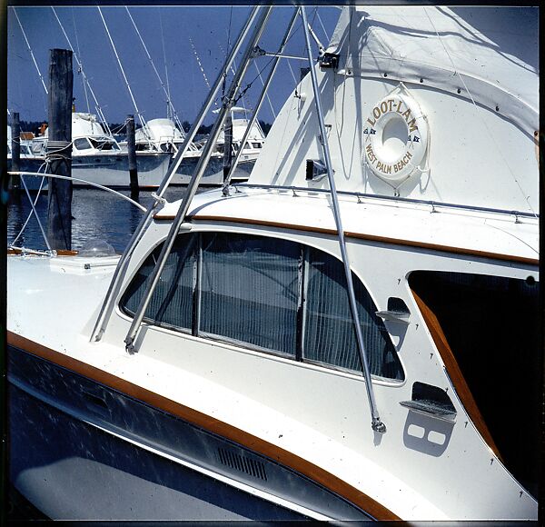[358 Views of Boats and Marina, Rybovich Boat Works, Florida], Walker Evans (American, St. Louis, Missouri 1903–1975 New Haven, Connecticut), Color film transparency