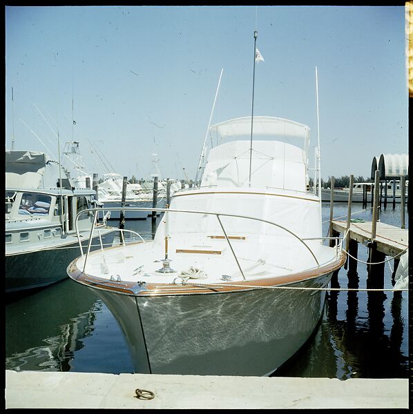 [358 Views of Boats and Marina, Rybovich Boat Works, Florida], Walker Evans (American, St. Louis, Missouri 1903–1975 New Haven, Connecticut), Color film transparency