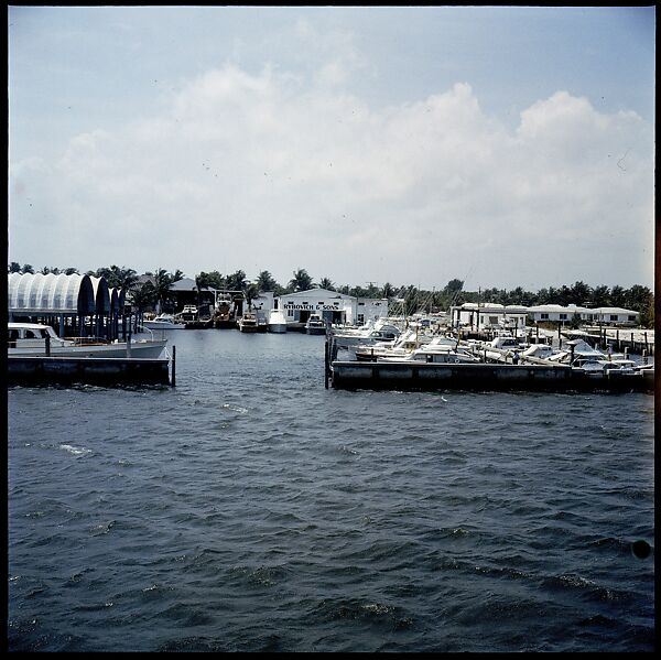 [358 Views of Boats and Marina, Rybovich Boat Works, Florida], Walker Evans (American, St. Louis, Missouri 1903–1975 New Haven, Connecticut), Color film transparency