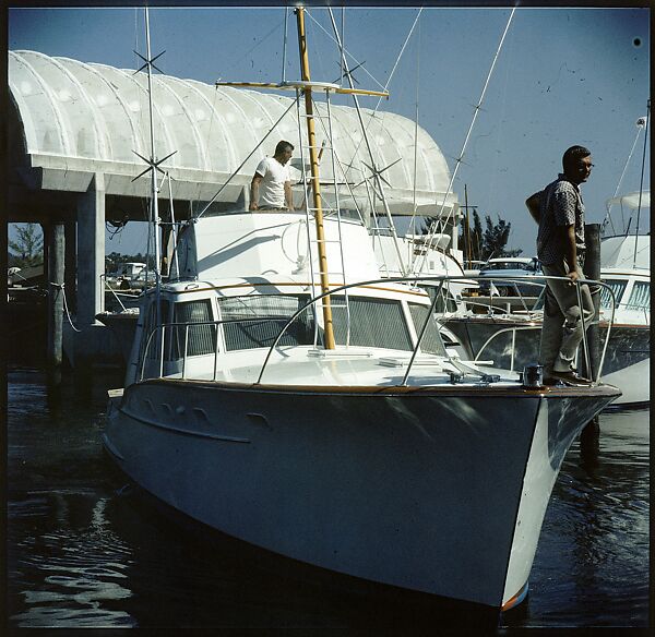 [358 Views of Boats and Marina, Rybovich Boat Works, Florida], Walker Evans (American, St. Louis, Missouri 1903–1975 New Haven, Connecticut), Color film transparency