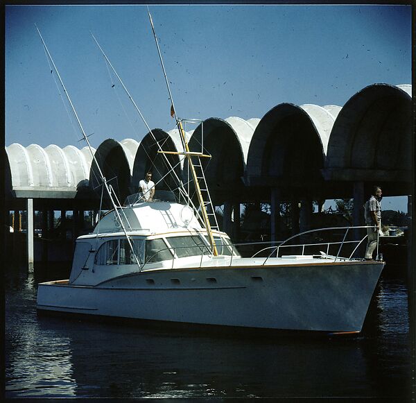 [358 Views of Boats and Marina, Rybovich Boat Works, Florida], Walker Evans (American, St. Louis, Missouri 1903–1975 New Haven, Connecticut), Color film transparency
