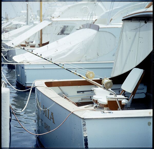 [358 Views of Boats and Marina, Rybovich Boat Works, Florida], Walker Evans (American, St. Louis, Missouri 1903–1975 New Haven, Connecticut), Color film transparency