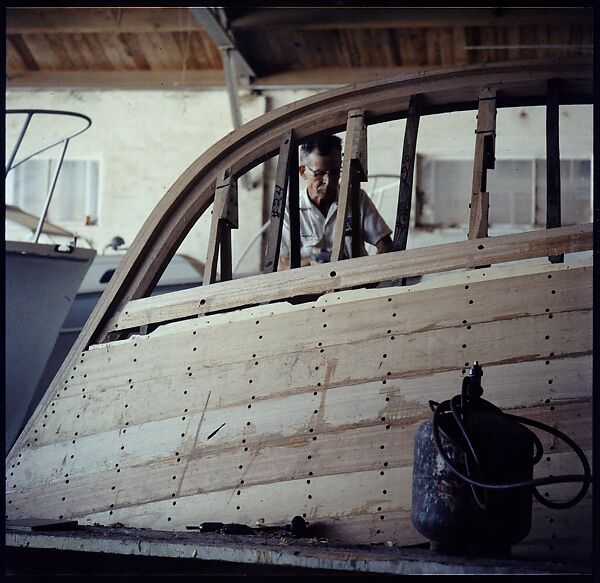 [358 Views of Boats and Marina, Rybovich Boat Works, Florida], Walker Evans (American, St. Louis, Missouri 1903–1975 New Haven, Connecticut), Color film transparency