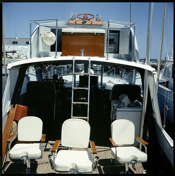 [358 Views of Boats and Marina, Rybovich Boat Works, Florida], Walker Evans (American, St. Louis, Missouri 1903–1975 New Haven, Connecticut), Color film transparency