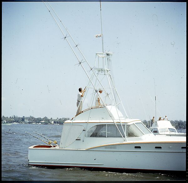 [358 Views of Boats and Marina, Rybovich Boat Works, Florida], Walker Evans (American, St. Louis, Missouri 1903–1975 New Haven, Connecticut), Color film transparency