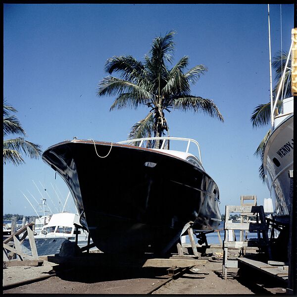 [358 Views of Boats and Marina, Rybovich Boat Works, Florida], Walker Evans (American, St. Louis, Missouri 1903–1975 New Haven, Connecticut), Color film transparency