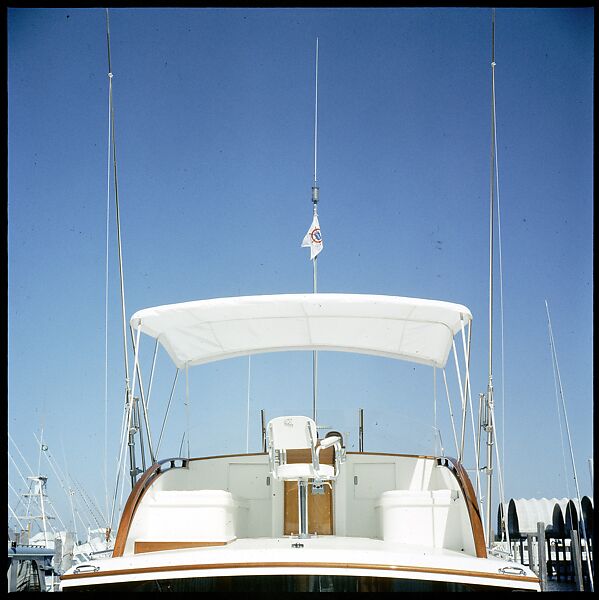 [358 Views of Boats and Marina, Rybovich Boat Works, Florida], Walker Evans (American, St. Louis, Missouri 1903–1975 New Haven, Connecticut), Color film transparency