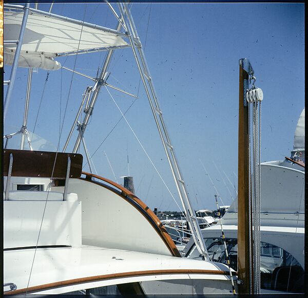 [358 Views of Boats and Marina, Rybovich Boat Works, Florida], Walker Evans (American, St. Louis, Missouri 1903–1975 New Haven, Connecticut), Color film transparency