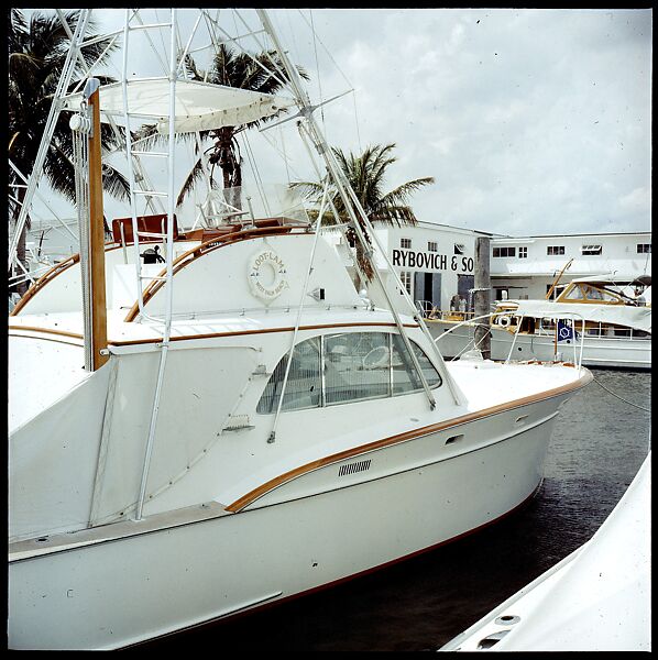 [358 Views of Boats and Marina, Rybovich Boat Works, Florida], Walker Evans (American, St. Louis, Missouri 1903–1975 New Haven, Connecticut), Color film transparency
