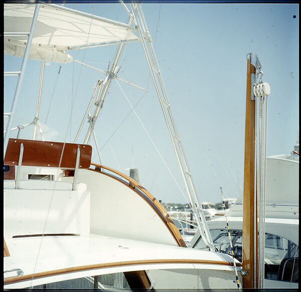 [358 Views of Boats and Marina, Rybovich Boat Works, Florida], Walker Evans (American, St. Louis, Missouri 1903–1975 New Haven, Connecticut), Color film transparency