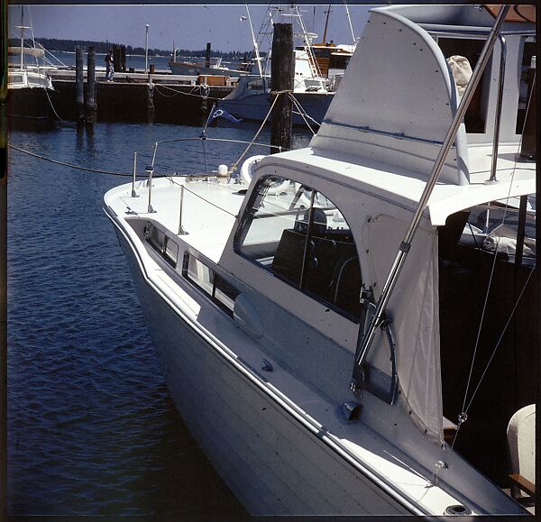 [358 Views of Boats and Marina, Rybovich Boat Works, Florida], Walker Evans (American, St. Louis, Missouri 1903–1975 New Haven, Connecticut), Color film transparency