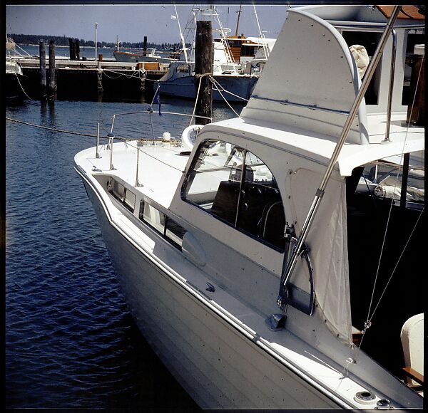 [358 Views of Boats and Marina, Rybovich Boat Works, Florida], Walker Evans (American, St. Louis, Missouri 1903–1975 New Haven, Connecticut), Color film transparency
