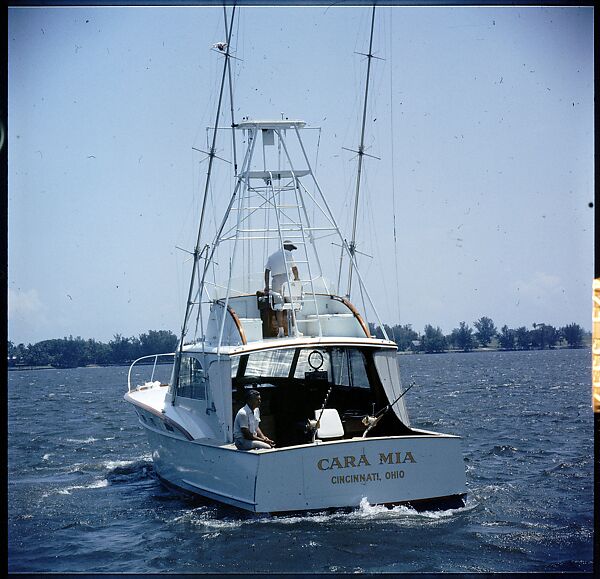 [358 Views of Boats and Marina, Rybovich Boat Works, Florida], Walker Evans (American, St. Louis, Missouri 1903–1975 New Haven, Connecticut), Color film transparency