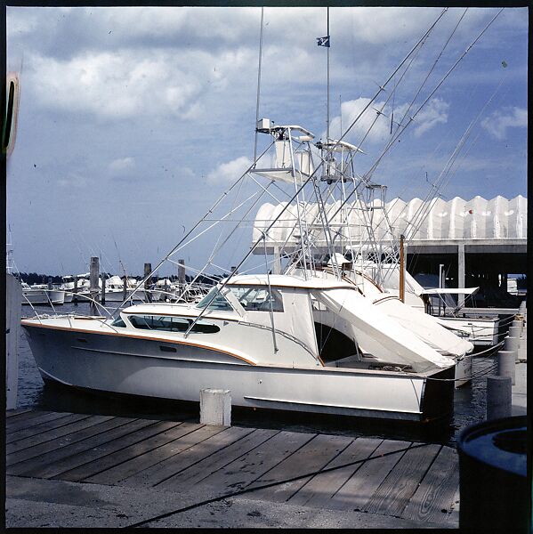 [358 Views of Boats and Marina, Rybovich Boat Works, Florida], Walker Evans (American, St. Louis, Missouri 1903–1975 New Haven, Connecticut), Color film transparency