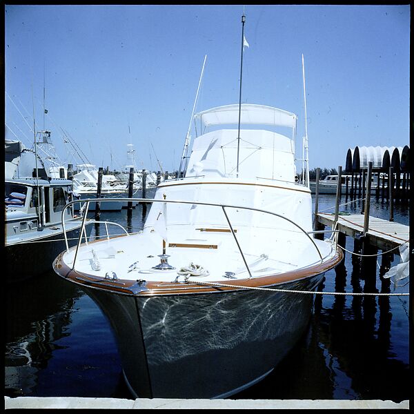 [358 Views of Boats and Marina, Rybovich Boat Works, Florida], Walker Evans (American, St. Louis, Missouri 1903–1975 New Haven, Connecticut), Color film transparency