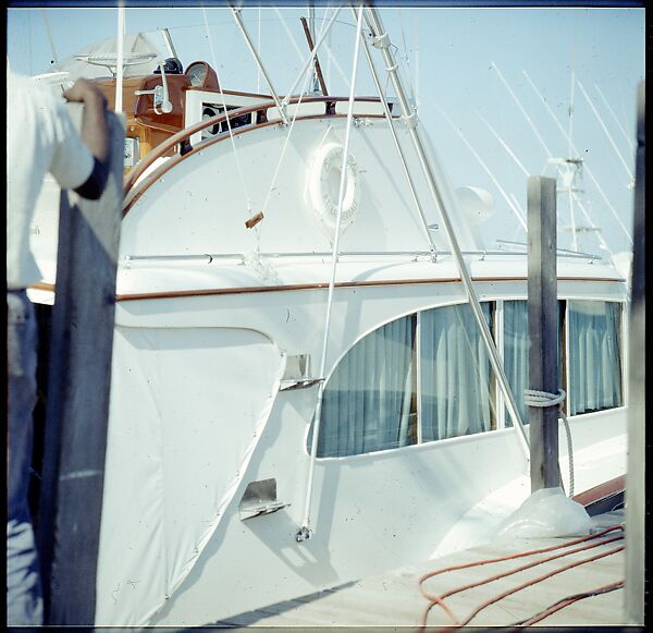 [358 Views of Boats and Marina, Rybovich Boat Works, Florida], Walker Evans (American, St. Louis, Missouri 1903–1975 New Haven, Connecticut), Color film transparency