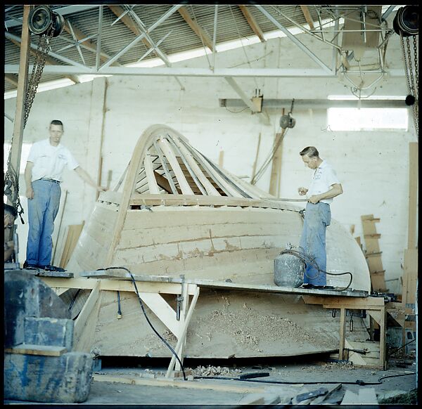 [358 Views of Boats and Marina, Rybovich Boat Works, Florida], Walker Evans (American, St. Louis, Missouri 1903–1975 New Haven, Connecticut), Color film transparency