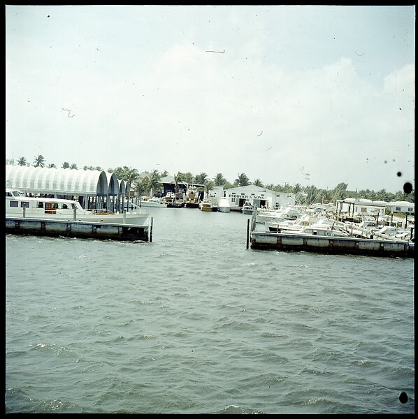 [358 Views of Boats and Marina, Rybovich Boat Works, Florida], Walker Evans (American, St. Louis, Missouri 1903–1975 New Haven, Connecticut), Color film transparency