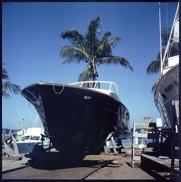 [358 Views of Boats and Marina, Rybovich Boat Works, Florida], Walker Evans (American, St. Louis, Missouri 1903–1975 New Haven, Connecticut), Color film transparency