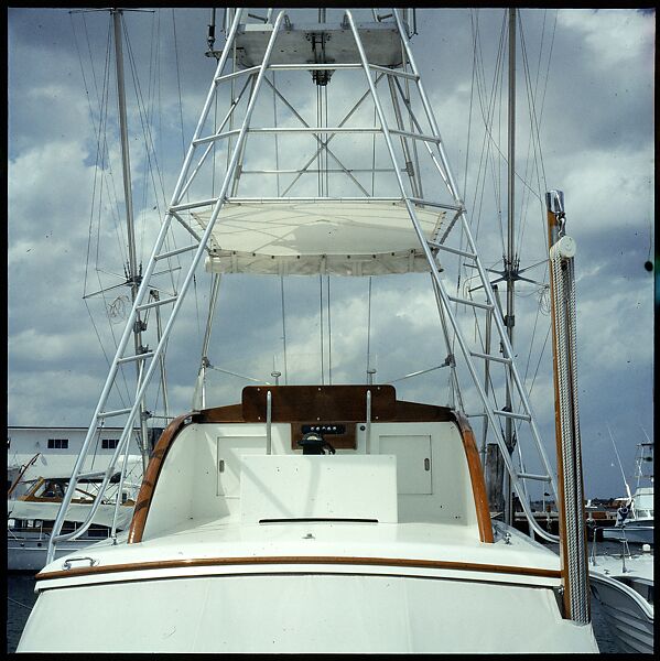 [358 Views of Boats and Marina, Rybovich Boat Works, Florida], Walker Evans (American, St. Louis, Missouri 1903–1975 New Haven, Connecticut), Color film transparency