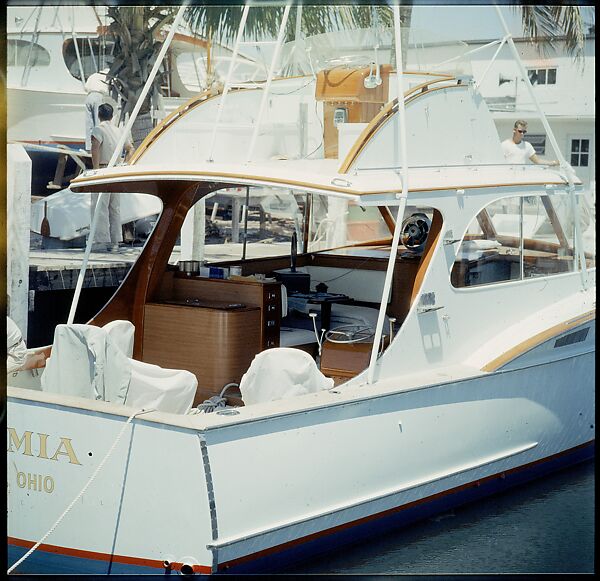 [358 Views of Boats and Marina, Rybovich Boat Works, Florida], Walker Evans (American, St. Louis, Missouri 1903–1975 New Haven, Connecticut), Color film transparency