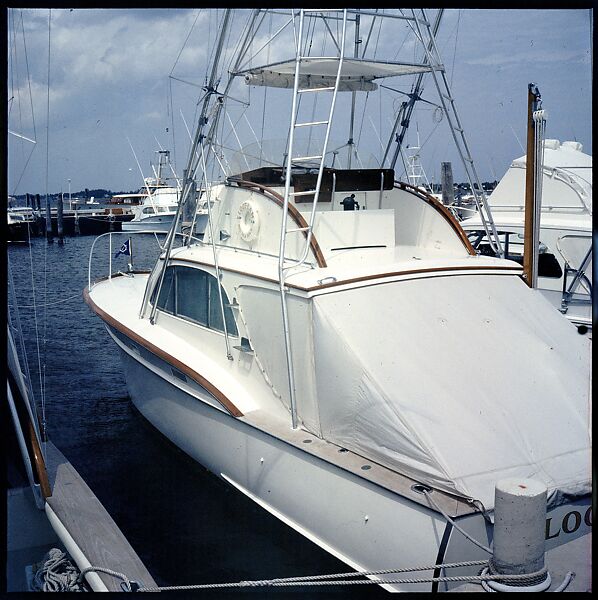 [358 Views of Boats and Marina, Rybovich Boat Works, Florida], Walker Evans (American, St. Louis, Missouri 1903–1975 New Haven, Connecticut), Color film transparency