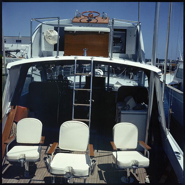 [358 Views of Boats and Marina, Rybovich Boat Works, Florida], Walker Evans (American, St. Louis, Missouri 1903–1975 New Haven, Connecticut), Color film transparency
