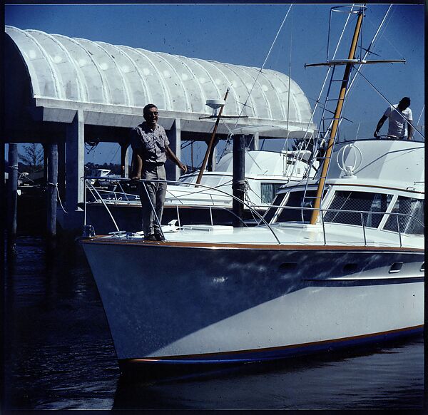 [358 Views of Boats and Marina, Rybovich Boat Works, Florida], Walker Evans (American, St. Louis, Missouri 1903–1975 New Haven, Connecticut), Color film transparency
