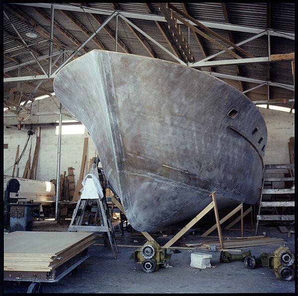[358 Views of Boats and Marina, Rybovich Boat Works, Florida], Walker Evans (American, St. Louis, Missouri 1903–1975 New Haven, Connecticut), Color film transparency