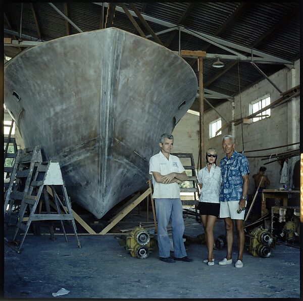 [358 Views of Boats and Marina, Rybovich Boat Works, Florida], Walker Evans (American, St. Louis, Missouri 1903–1975 New Haven, Connecticut), Color film transparency